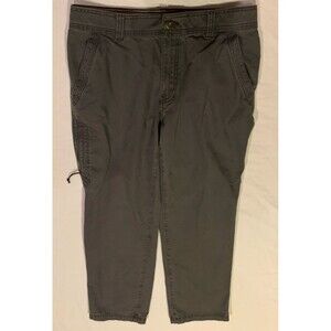 G.H. Bass Canvas Terrain Men’s Pants 34x28 Cotton Camping Hiking Outdoor